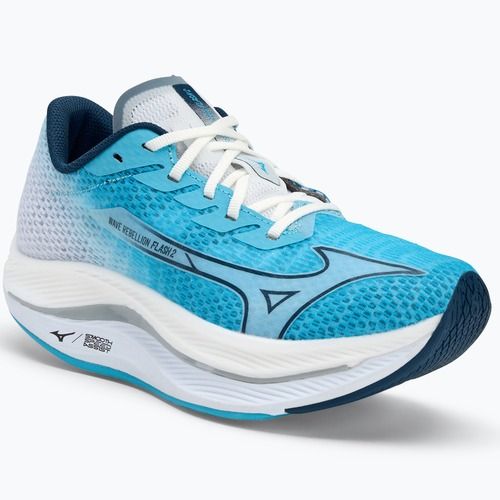 Дамски обувки за бягане Mizuno Wave Rebellion Flash 2 river blue/blue wing teal/white