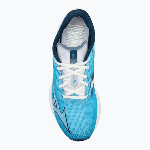Дамски обувки за бягане Mizuno Wave Rebellion Flash 2 river blue/blue wing teal/white