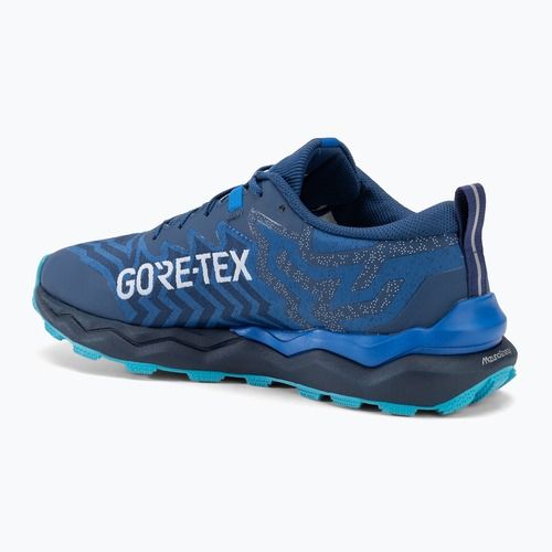 Мъжки обувки за бягане Mizuno Wave Daichi 8 GTX classic blue/white/pageant blue