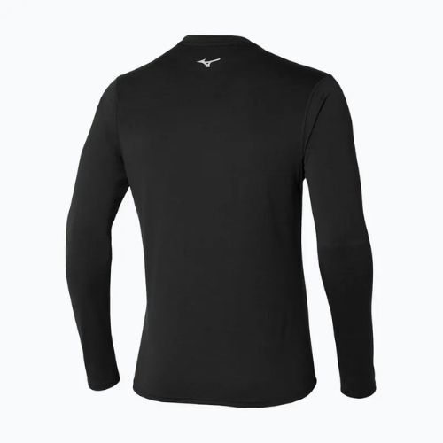 Мъжка тениска за бягане с дълъг ръкав Mizuno Impulse Core Half Zip black