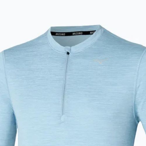 Мъжка тениска за бягане с дълъг ръкав Mizuno Impulse Core Half Zip glacier lake