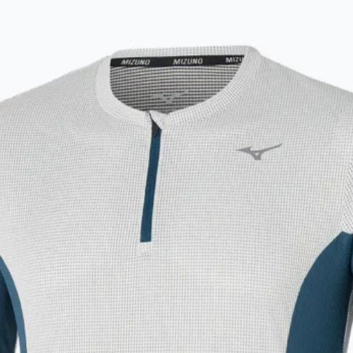 Мъжка тениска за бягане с дълъг ръкав Mizuno Dryaeroflow Half Zip nimbus cloud