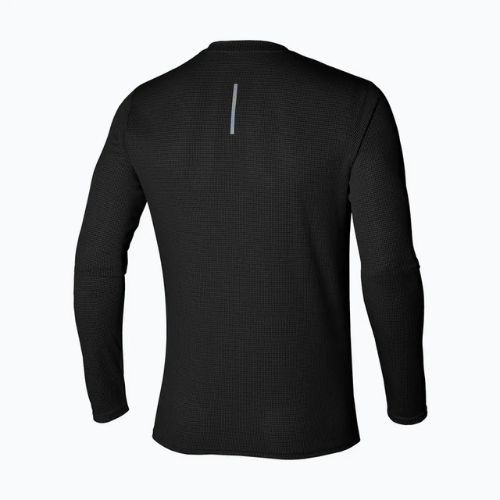 Мъжка тениска за бягане с дълъг ръкав Mizuno Dryaeroflow Half Zip black