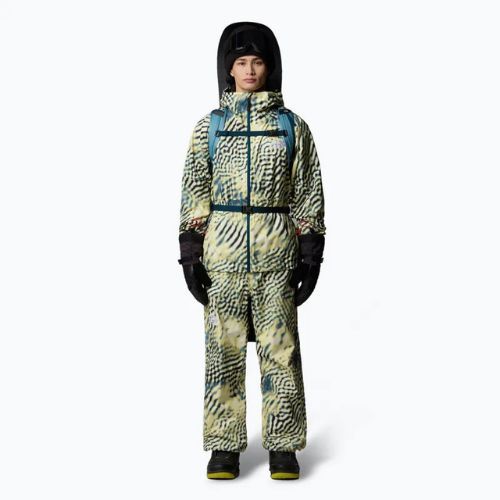 Мъжки скиорски панталони The North Face Build Up nettle the lift print