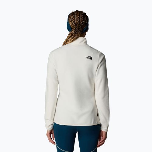 Дамски суитшърт The North Face 100 Glacier 1/4 Zip white dune/npf