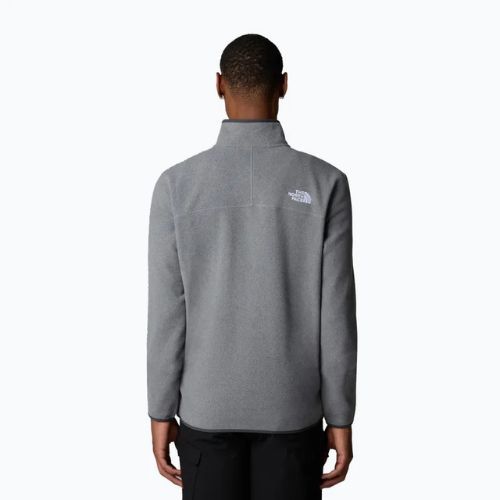 Мъжки суитшърт The North Face 100 Glacier 1/4 Zip medium grey heather