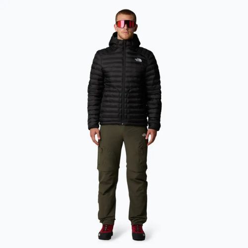 Мъжко пухено яке The North Face Huila Synthetic Hoodie black/asphalt grey