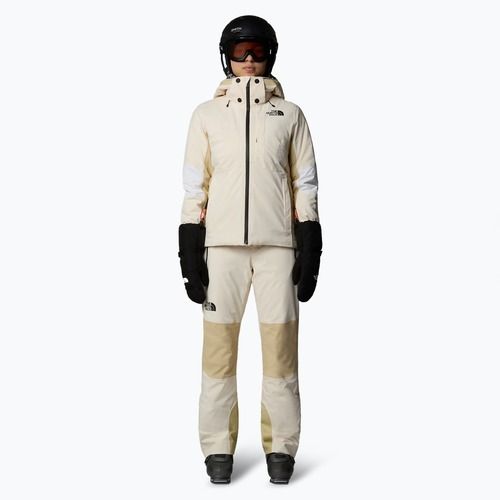 Дамско ски яке The North Face Lenado white dune/gravel/khaki
