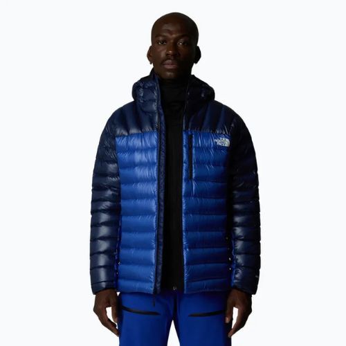 Мъжко пухено яке The North Face Summit Breithorn Hoodie blue/eagle blue