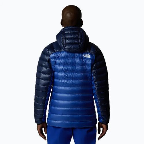 Мъжко пухено яке The North Face Summit Breithorn Hoodie blue/eagle blue