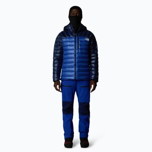 Мъжко пухено яке The North Face Summit Breithorn Hoodie blue/eagle blue