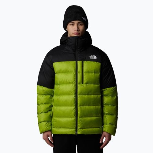 Мъжко пухено яке The North Face Kalix Down Hoodie meadow grass/black