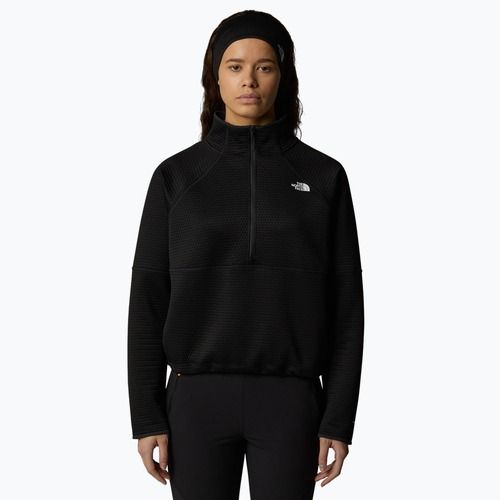 Дамски трекинг суитшърт The North Face Vertical Thermal 1/4 Zip black
