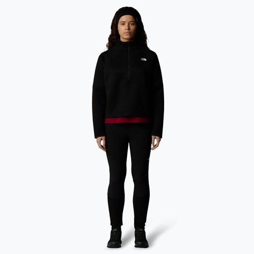Дамски трекинг суитшърт The North Face Vertical Thermal 1/4 Zip black
