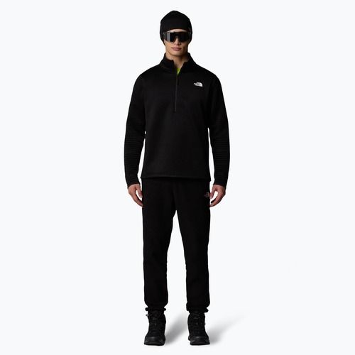 Мъжки трекинг суитшърт The North Face Vertical Thermal 1/4 Zip black