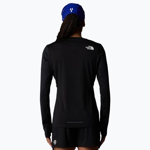 Дамска тениска с дълъг ръкав за бягане The North Face Summit Altimero Light Crew tnf black