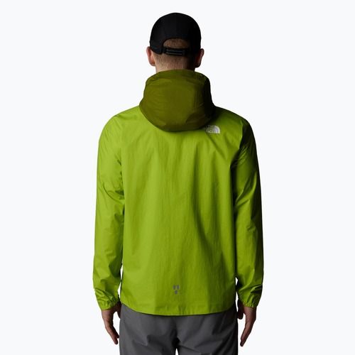 Мъжко яке за бягане The North Face Higher Run Rain meadow grass