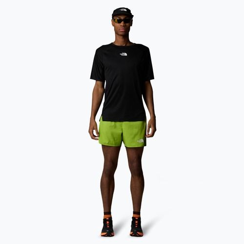 Мъжки шорти за бягане The North Face Breeze 5" meadow grass/oak green