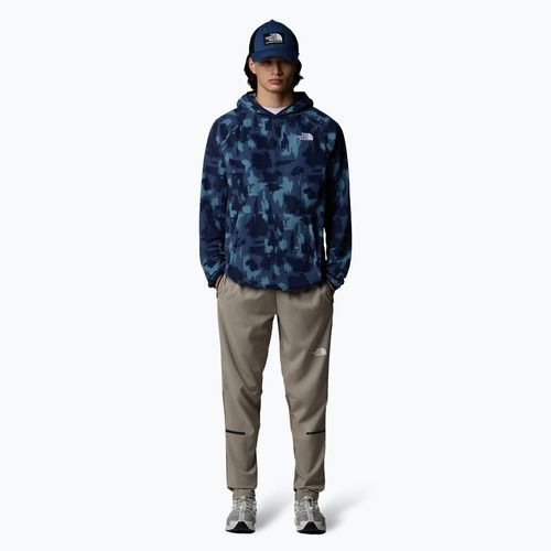 Мъжки суитшърт The North Face Mountain Athletics Fleece Print summit navy aop print