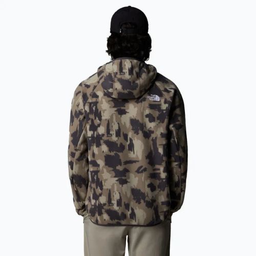 Мъжки суитшърт The North Face Mountain Athletics Fleece Print cavern grey painted mou