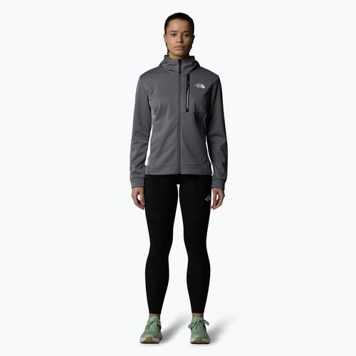 Дамски суитшърт The North Face Mountain Athletics FZ Fleece smoked pearl/ monument grey