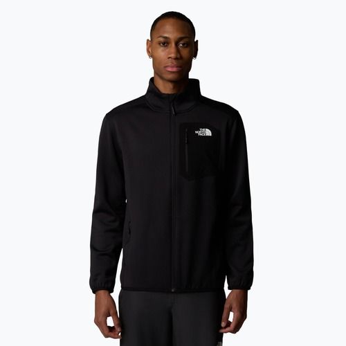 Мъжки суитшърт The North Face Crest FZ black
