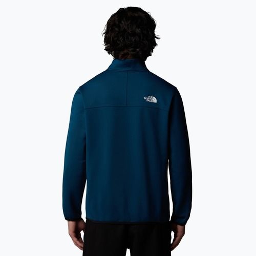 Мъжки суитшърт The North Face Crest 1/4 Zip midnight petrol/ black