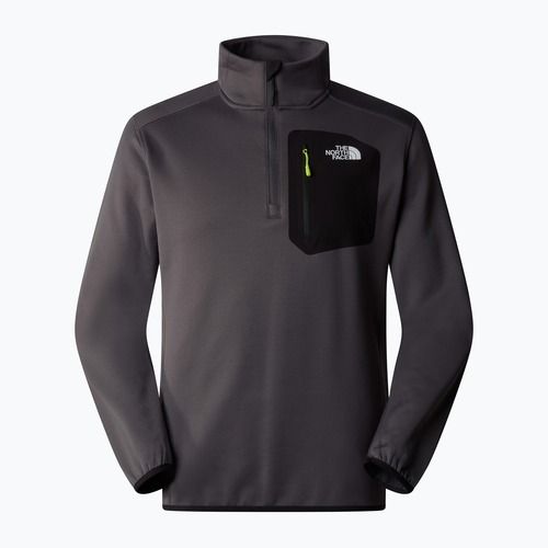 Мъжки суитшърт The North Face Crest 1/4 Zip anthracite grey/ black