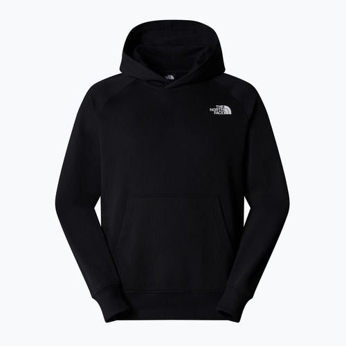 Мъжки суитшърт The North Face Raglan Box Nse Hoodie black/ white