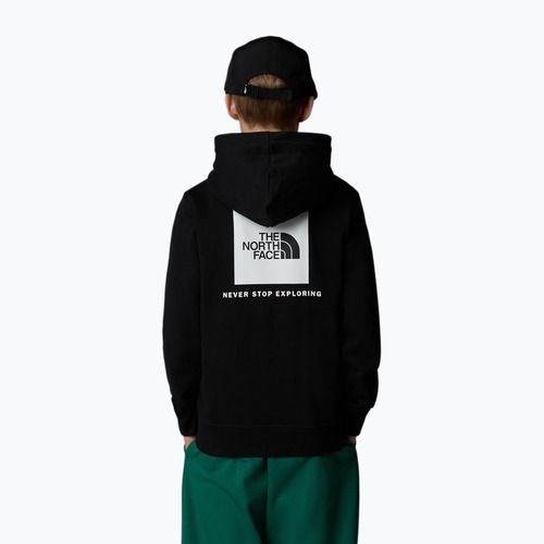 Детски суитшърт The North Face Teen Redbox Regular P/O black