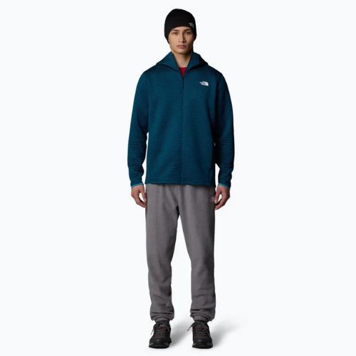 Мъжки трекинг суитшърт The North Face Vertical Thermal FZ Hoodie midnight petrol