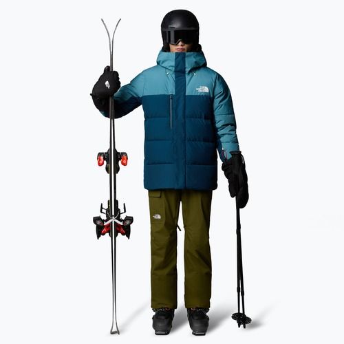 Мъжко ски яке The North Face Corefire Down Windstopper Jacket midnight petrol/algae blue