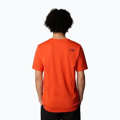 Мъжка тениска The North Face Easy crimson orange/alpine plum
