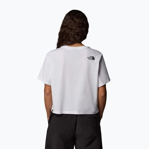Дамска тениска The North Face Easy Relaxed Cropped white