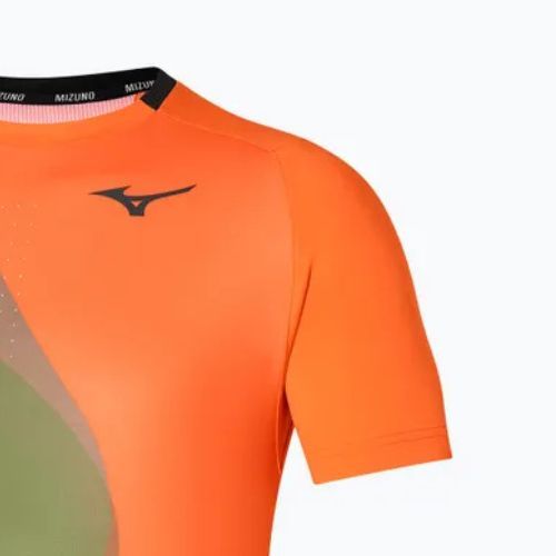 Мъжка тениска Mizuno Release Shadow Tee vibrant orange