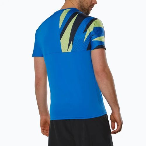 Мъжка тениска за тенис Mizuno Shadow Tee super sonic