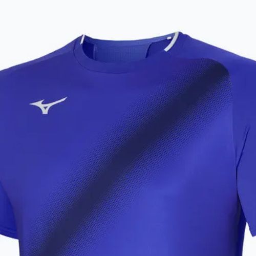Мъжка тениска за тенис Mizuno Shadow Tee violet blue