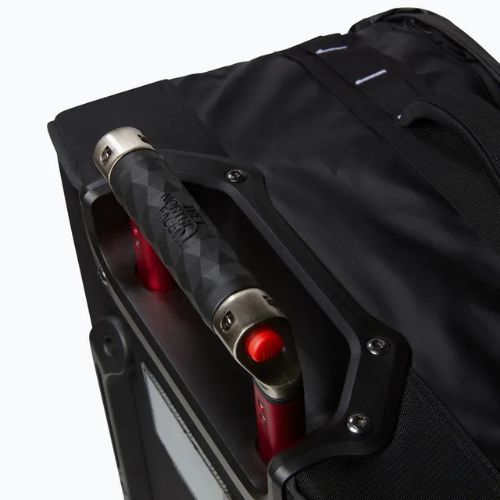 Куфар за пътуване The North Face Base Camp Voyager 29 Roller 94 l black/white/npf