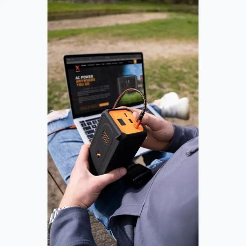 Пауърбанк Xtorm Socket 25600 mAh 70W черно/оранжево