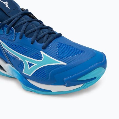 Мъжки обувки за волейбол Mizuno Wave Momentum 3 mugen blue/white/estate blue