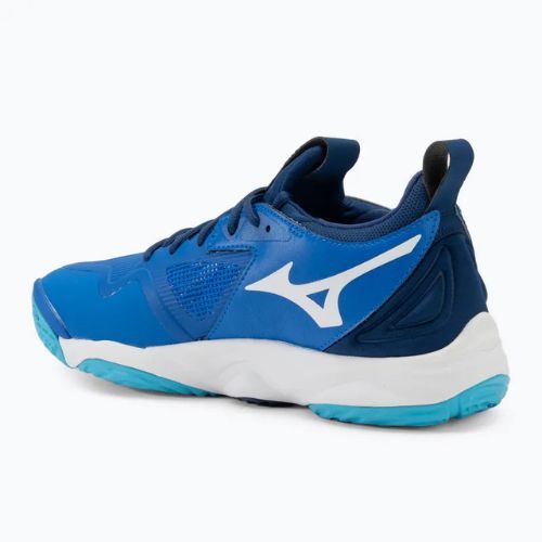 Мъжки обувки за волейбол Mizuno Wave Momentum 3 mugen blue/white/estate blue