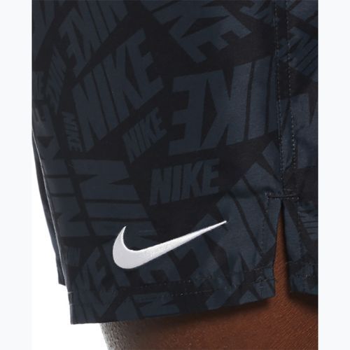 Мъжки шорти за плуване Nike Tossed Link 5" Volley black