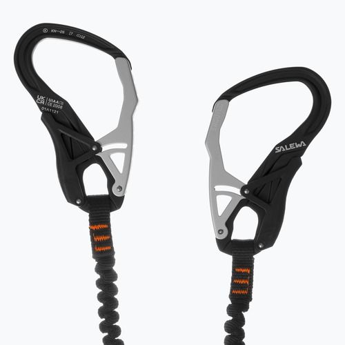 Комплект ремъци Salewa Комплект Via Ferrata Ergo Tex lunge black/orange