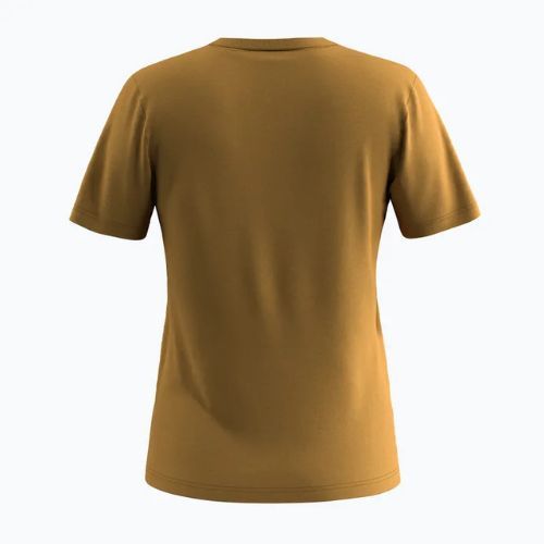 Дамска тениска Salewa Solid Dry golden brown new logo