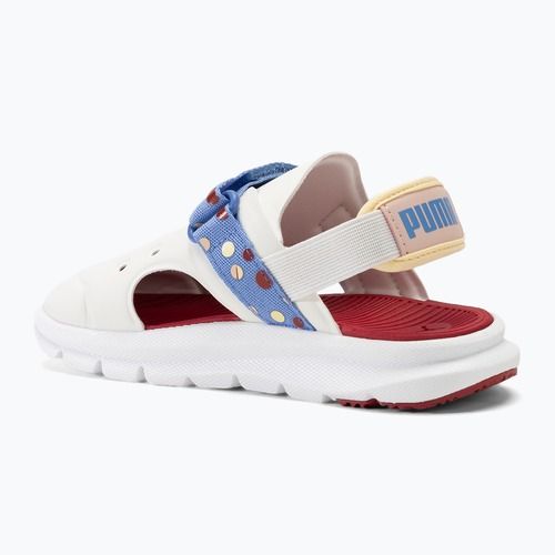 Детски сандали PUMA Evolve Summer Camp AC PS warm white/blue skies/chamomile