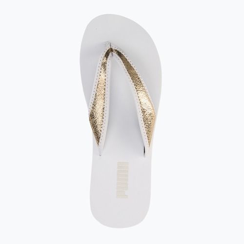 Дамски джапанки PUMA Sandy Flip Metallic Shine puma white/puma gold
