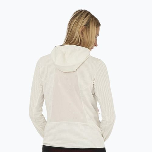 Дамски суитшърт за трекинг Salewa Pedroc PL Hooded white