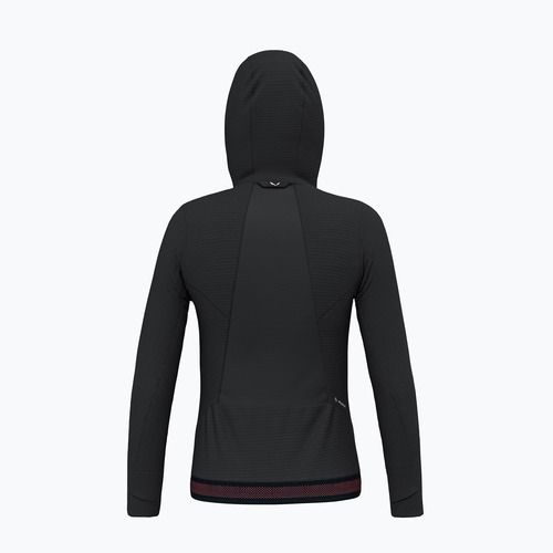 Дамски суитшърт за трекинг Salewa Pedroc PL Hooded black out