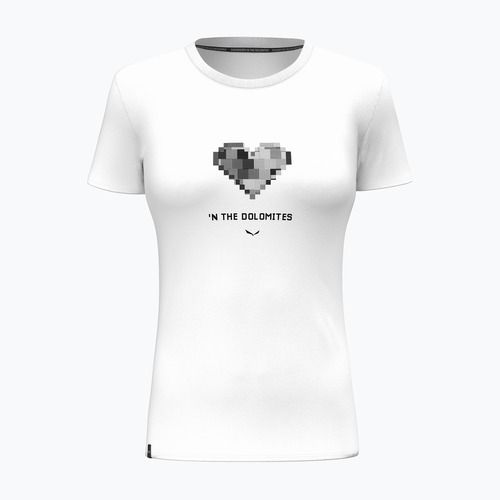 Дамска тениска Salewa Pure Heart Dry white