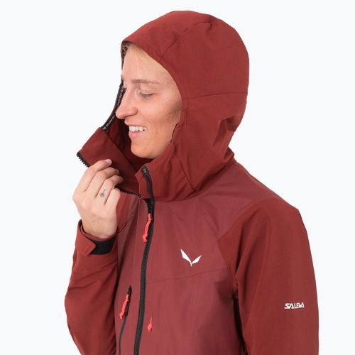 Дамско софтшел яке Salewa Sella DST Hyb syrah